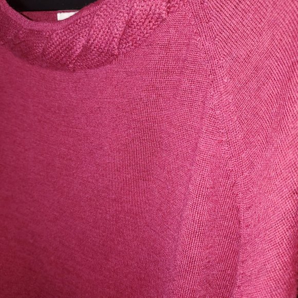 Coldwater Creek Pink Twist Neck Sweater Size 2x - Picture 3 of 7